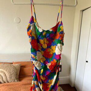 WeWoreWhat Ronnie Dress in Abstract Floral